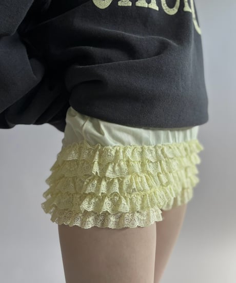 【USED】 Frill Under Short Pants / 261024-015