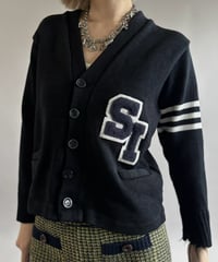 【USED】 Lettered Knit Cardigan / 261031-005