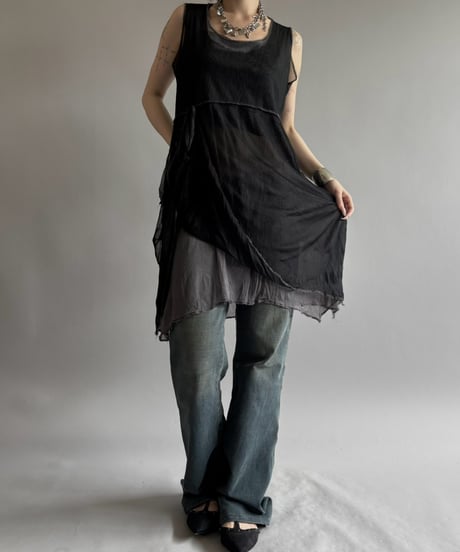 【USED】 N/S Sheer One-Piece / 260815-022