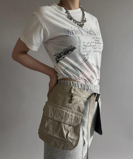 【RE;CIRCLE】  RE Fishing Vest Belt Bag / 260810-001