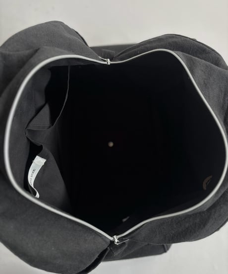 【RE;CIRCLE】 RE French Bedcover Boston Bag Wappen Black /261026-033