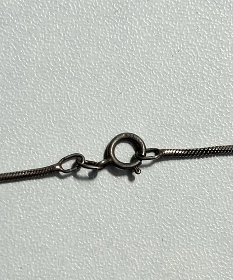 【USED】 Vintage Silver Necklace /260829-003