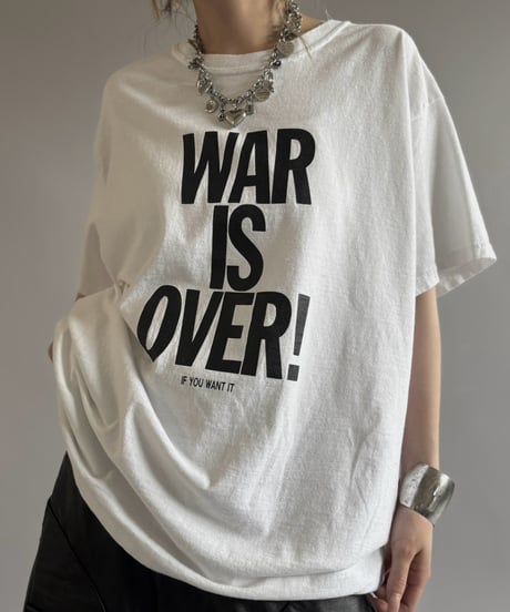 【USED】 WAR IS OVER T-Shirt / 260822-020