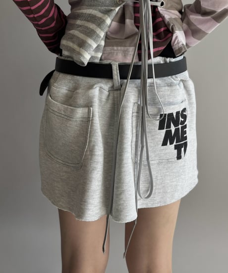 【Chinatsu Aoyama】 Sweat Skirt  /  2601022-007