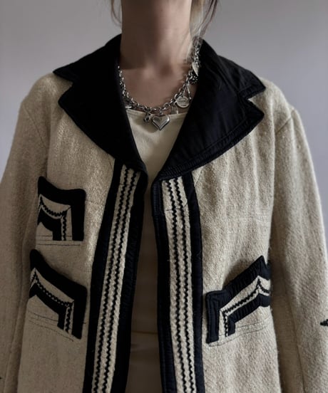 【USED】 70's Guatemalan Cropped Jacket  / 260926-020