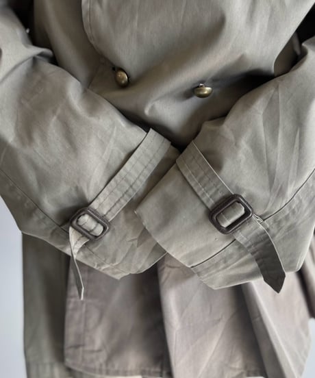 【RE;CIRCLE】 RE Pleated Hem Trench Coat  / 261015-025
