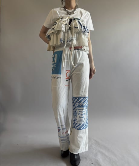 【RE;CIRCLE】  RE Eco Bag Pants / 260810-021