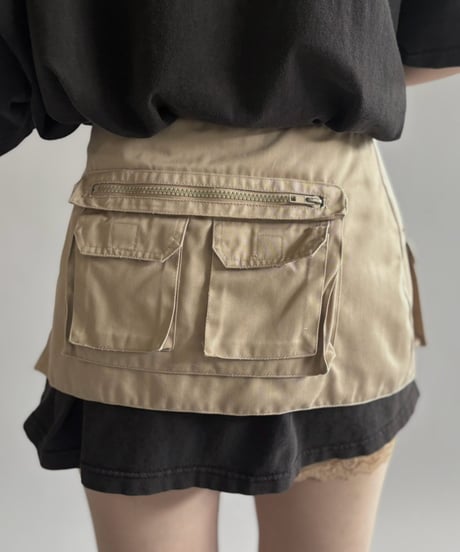 【RE;CIRCLE】  RE Fishing Vest Belt Bag / 260810-011