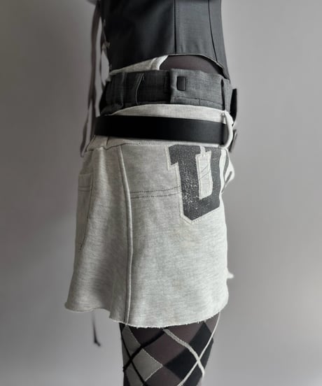 【Chinatsu Aoyama】 Sweat Skirt  /  2601022-025