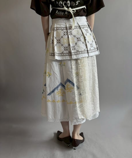 【Chinatsu Aoyama】 RE The Home Makers Skirt / 260716-005