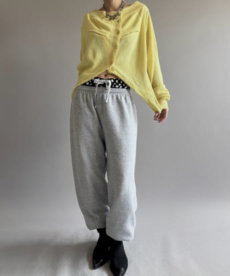 【RE;CIRCLE】 RE Deformed Acrylic Cardigan / 261005-005