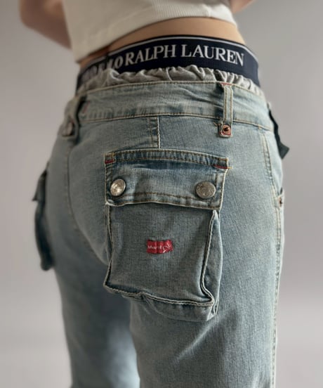 【USED】 Zip Design Denim Pants / 260725-030