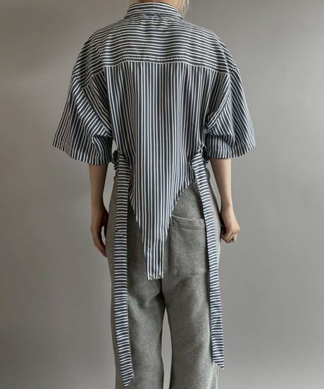 【RE;CIRCLE】RE Leotard Stripe S/S Shirt / 260713-007