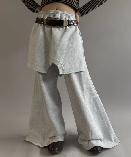 【RE;CIRCLE】 RE Deformed Sweat Pants / 261008-009