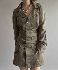 【USED】 DIESEL Design Long Length Jacket / 261010-002