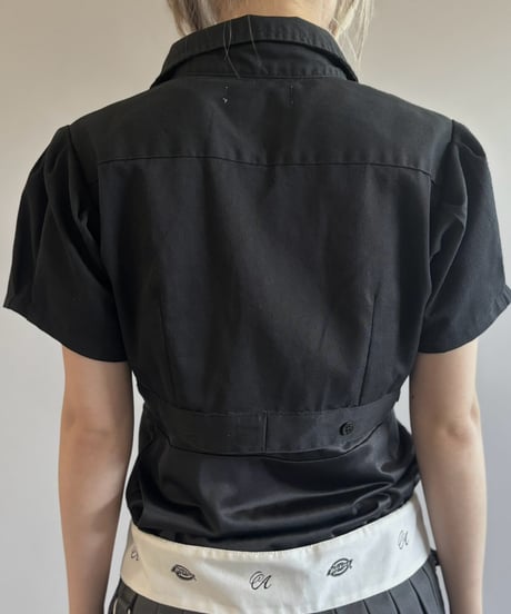 【Chinatsu Aoyama】 RE Makers Shirt Black / 260813-041