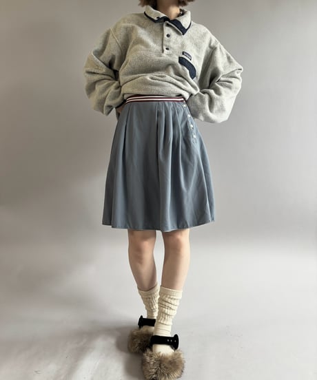 【USED】 Made in Italy miu miu Star Button Skirt / 261031-028