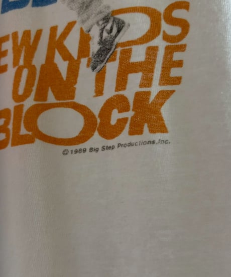【USED】 89's NEW KIDS ON THE BLOCK T-Shirt/ 260718-016