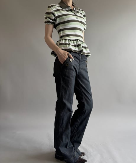 【RE;CIRCLE】 RE Polo PEPLUM / 260806-008