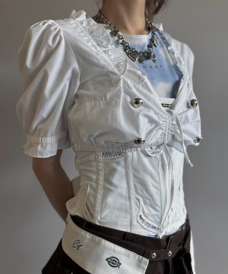 【Chinatsu Aoyama】 RE The Home Makers Blouse / 260820-051