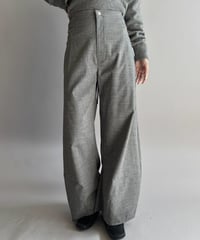 【Chinatsu Aoyama】 Suit Barrel Leg Pants  /  2601022-037
