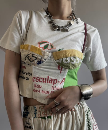 【RE;CIRCLE】  RE Eco Bag Corset Bra / 260810-019