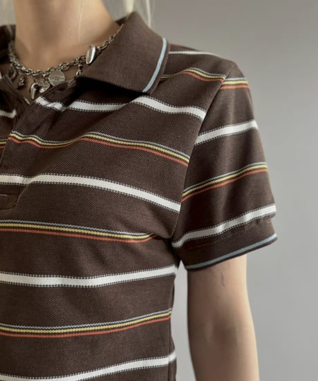 【RE;CIRCLE】RE Leotard Polo Shirt / 260713-012