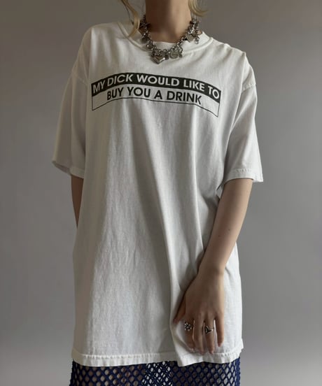 【USED】 MY DICK WOULD YOU LIKE.. T-Shirt/ 260711-028
