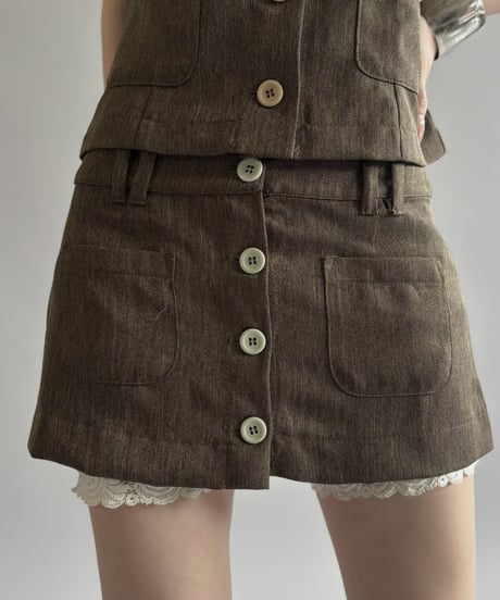 【USED】 Set Up S/S Jacket & Skirt/ 260815-012
