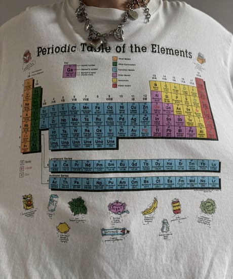 【USED】 Made in USA 93's The Periodic Table T-Shirt / 260725-020