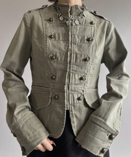 【USED】 DKNY JEANS Napoleon Jacket   / 261010-006