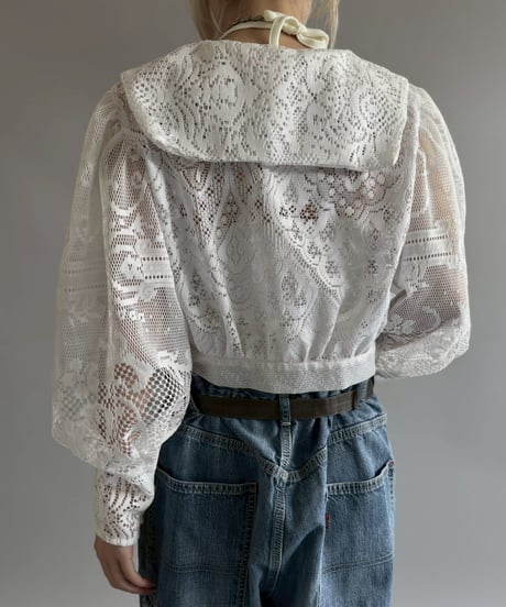【RE;CIRCLE】RE Crochet  Blouse / 260709-001