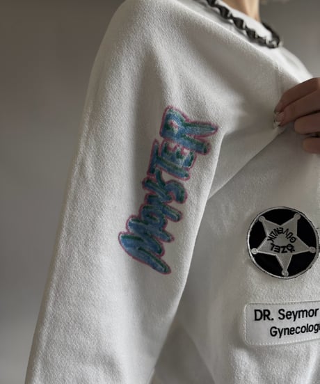 【RE;CIRCLE】 RE Mash up Products Handwritten Sweat Top  /261026-020