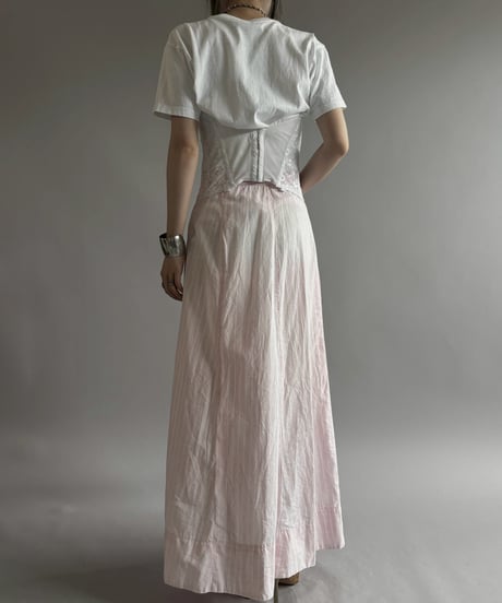 【USED】 Lace Pattern Corset / 260725-008