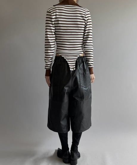 【RE;CIRCLE】 RE Rib Knit Leotard Top /261001-021