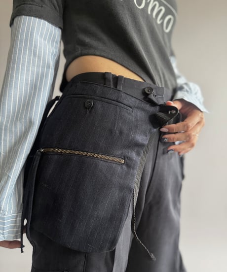 【RE;CIRCLE】 RE Suit Waist Belt Bag / 260917-011