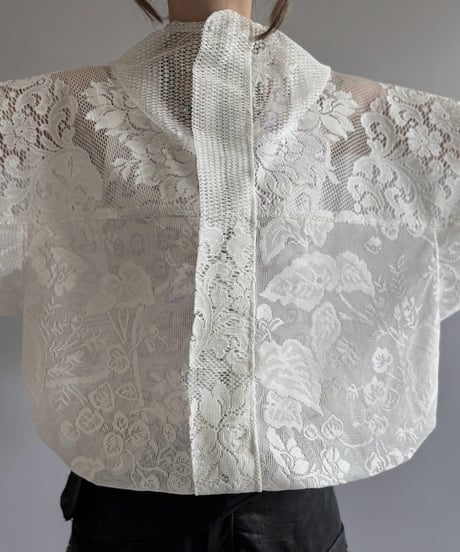 【RE;CIRCLE】RE Lace Hooded Jacket / 260824-014