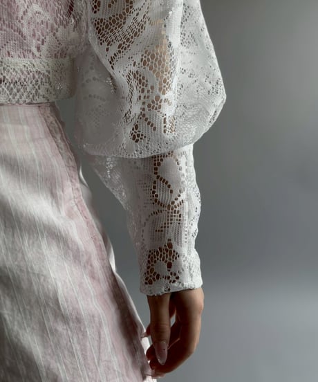【RE;CIRCLE】RE Crochet  Blouse / 260709-003