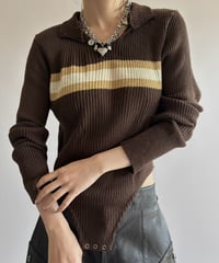 【RE;CIRCLE】 RE Rib Knit Leotard Top /261001-023
