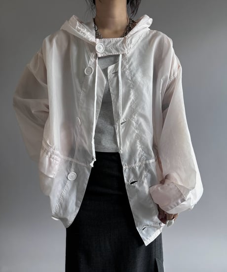 【RE;CIRCLE】RE Snow Parka Jacket Dyed Light Pink / 260914-012