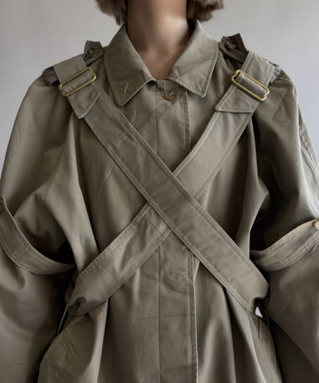 【RE;CIRCLE】 RE Trench Short Coat  / 261019-024