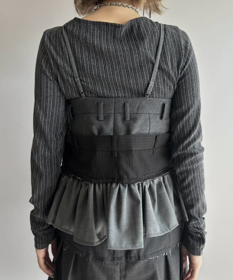 【Chinatsu Aoyama】 Suit Bustier /  2601022-040