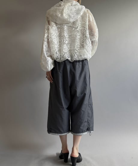 【RE;CIRCLE】RE Lace Hooded Jacket / 260824-005