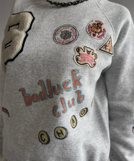 【RE;CIRCLE】 RE Mash up Products Handwritten Sweat Top  /261026-018