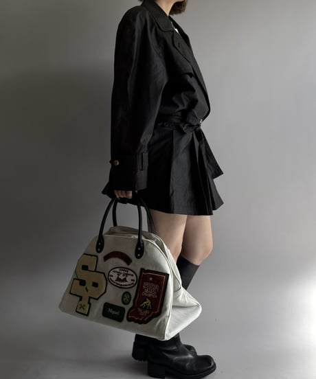 【RE;CIRCLE】 RE Pleated Hem Trench Coat  / 261015-024