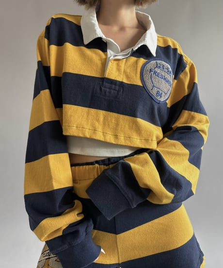 【RE;CIRCLE】 RE Cropped Rugger Shirt Set-Up  /261026-027