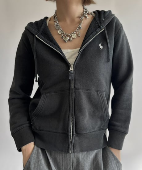 【USED】 Ralph Lauren Sport Zip-Up Hoodie  / 261017-018