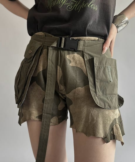【RE;CIRCLE】  RE Fishing Vest Belt Bag / 260810-013