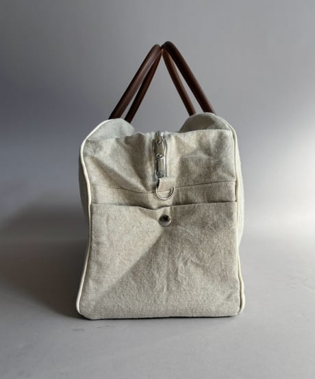 【RE;CIRCLE】 RE French Bedcover Boston Bag Plain  /261015-039