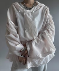 【RE;CIRCLE】RE Snow Parka Jacket Dyed Light Pink / 260914-013